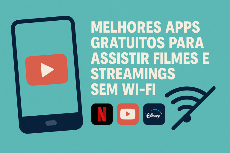 Apps Gratuitos para Assistir Filmes e Streamings Sem Wi-Fi